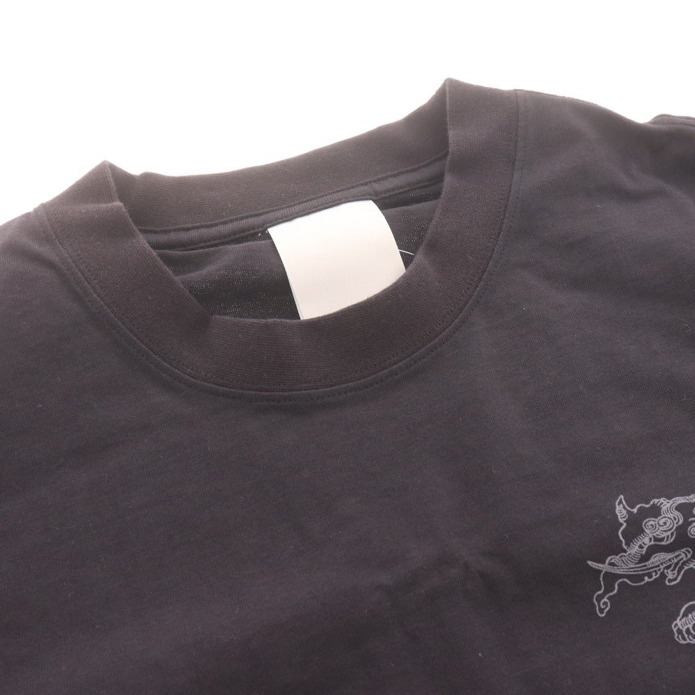 ■ NIKE ナイキ 天明屋尚筆 限定コラボ Tシャツ 半袖 トップス 2005年 天明屋尚筆柄 ロゴ プリント メンズ M ブラック タグ付き