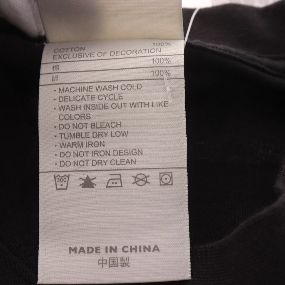 ■ NIKE ナイキ 天明屋尚筆 限定コラボ Tシャツ 半袖 トップス 2005年 天明屋尚筆柄 ロゴ プリント メンズ M ブラック タグ付き