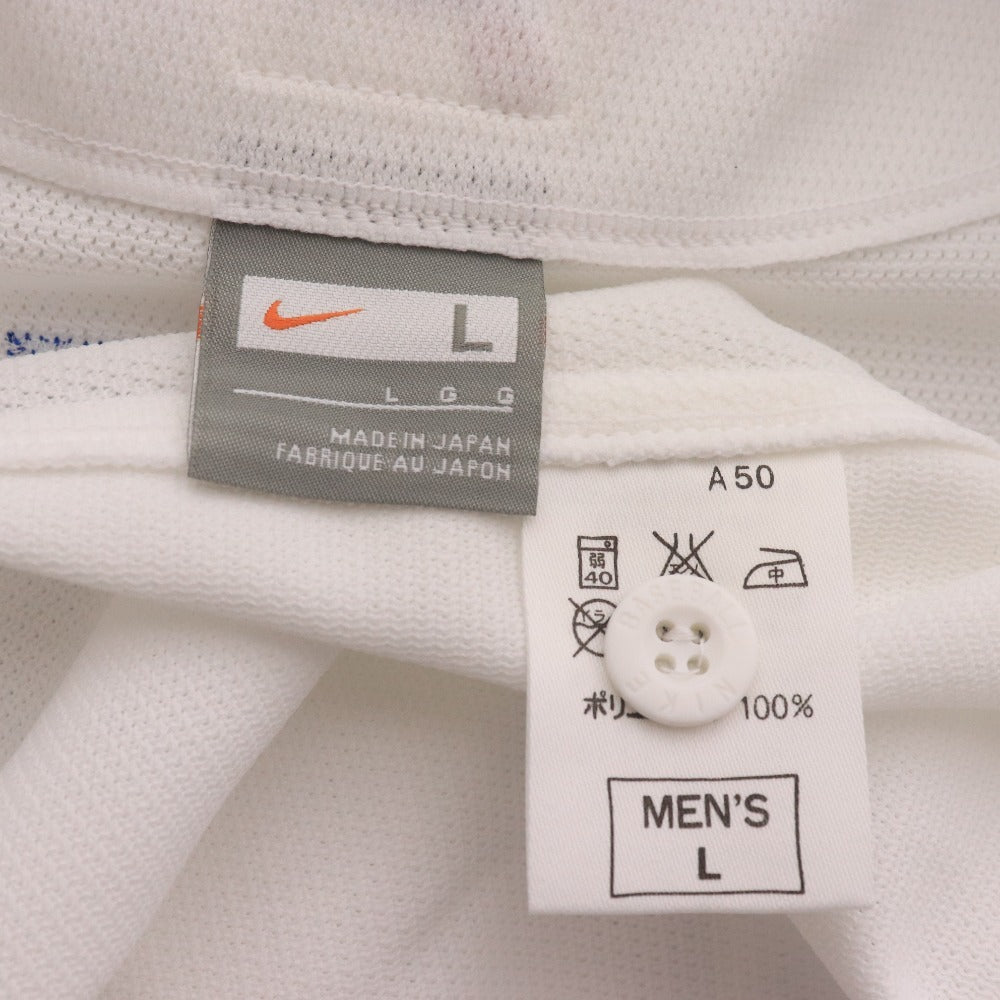 ■ NPB ナイキ 埼玉西武ライオンズ 背番号99 渡辺久信 Tシャツ A50 ユニフォーム 半袖 トップス アウター NPBロゴ メンズ L ホワイト