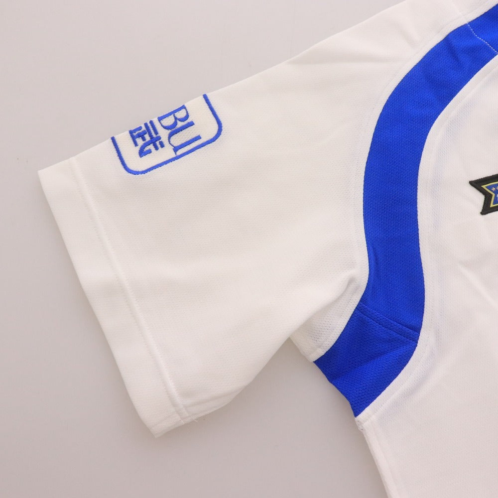 ■ NPB 埼玉西武ライオンズ 背番号99 渡辺久信 ユニフォーム 1979-2008年 30周年 A50 半袖 トップス アウター NPBロゴ メンズ L ホワイト