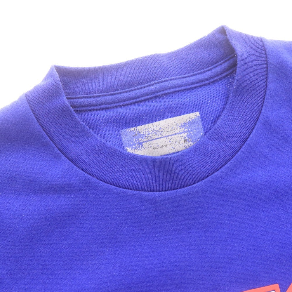 ■ F.C.Real Bristol FCRB ナイキ Tシャツ BRISTOL 11 半袖 トップス Dri-FIT ロゴ プリント 日本製 メンズ M ブルー