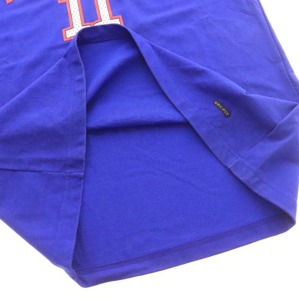 ■ F.C.Real Bristol FCRB ナイキ Tシャツ BRISTOL 11 半袖 トップス Dri-FIT ロゴ プリント 日本製 メンズ M ブルー