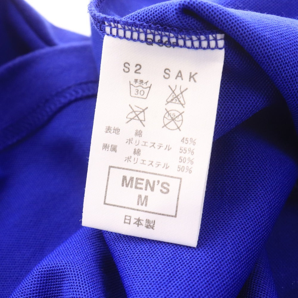 ■ F.C.Real Bristol FCRB ナイキ Tシャツ BRISTOL 11 半袖 トップス Dri-FIT ロゴ プリント 日本製 メンズ M ブルー