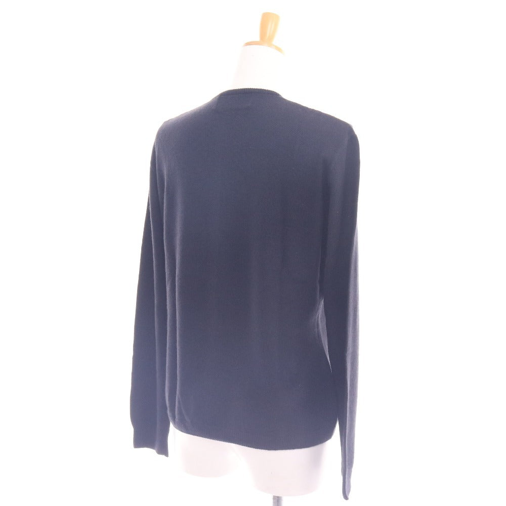 ■ ラルフローレン カーディガン 長袖 トップス 丸首 シンプル レディース 15（L相当） ブラック