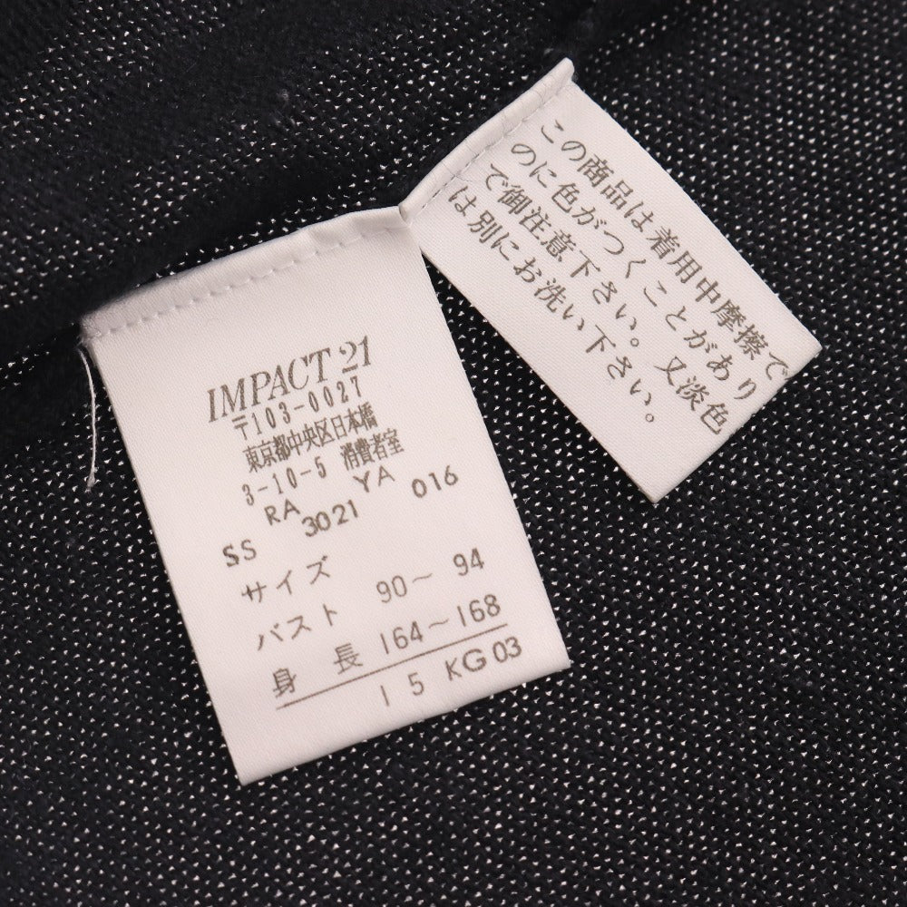 ■ ラルフローレン カーディガン 長袖 トップス 丸首 シンプル レディース 15（L相当） ブラック