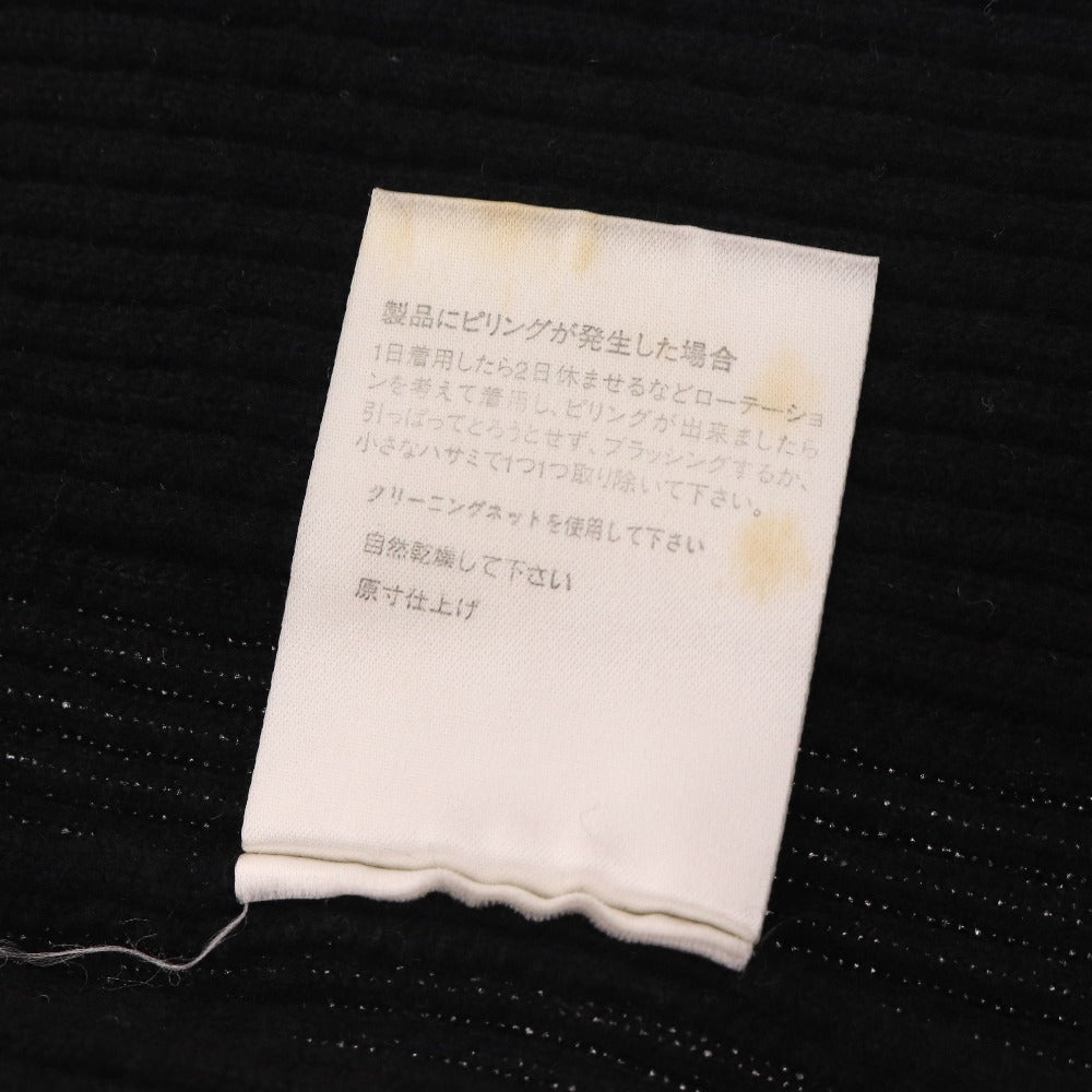 ■ レキップ ヨシエイナバ カーディガン 長袖 トップス リブ ポケット レディース ブラック