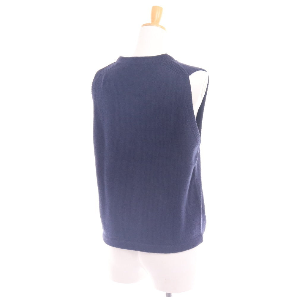 ■ ラルフローレンスポーツ ベスト トップス 刺繍ロゴ レディース L ネイビー