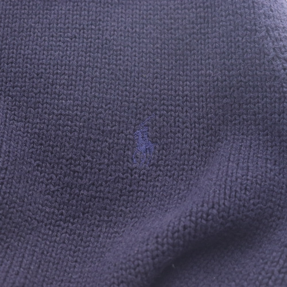 ■ ラルフローレンスポーツ ベスト トップス 刺繍ロゴ レディース L ネイビー