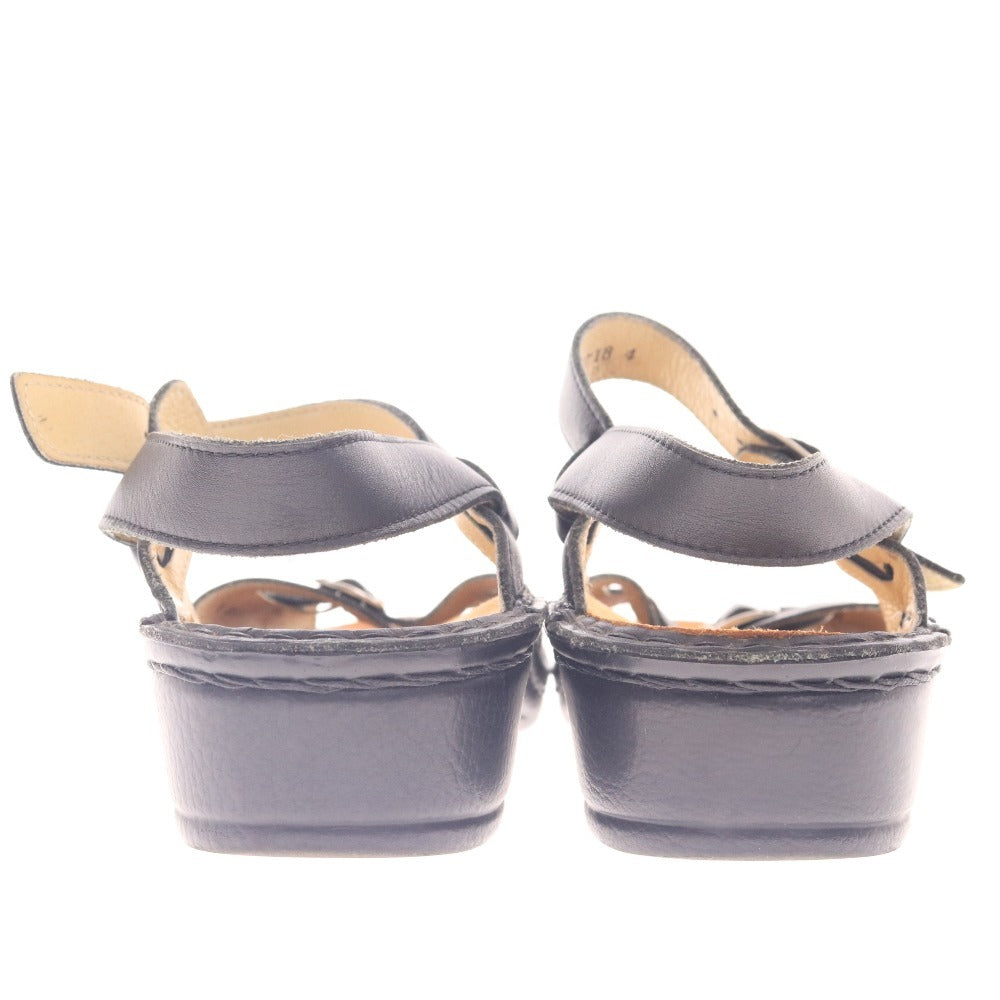 ■ フィンコンフォート サンダル 靴 ドイツ製 レディース D 39 ブラック