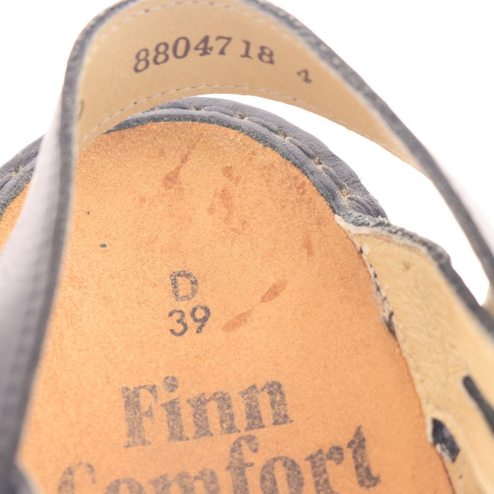 ■ フィンコンフォート サンダル 靴 ドイツ製 レディース D 39 ブラック