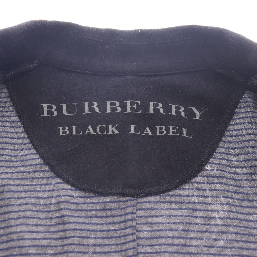 ■ バーバリー ブラックレーベル ジャケット トップス 無地 メンズ 2 ブラック