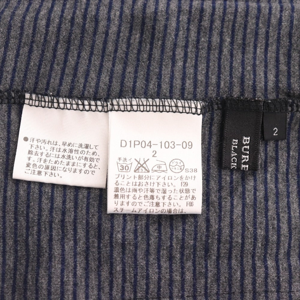 ■ バーバリー ブラックレーベル ジャケット トップス 無地 メンズ 2 ブラック