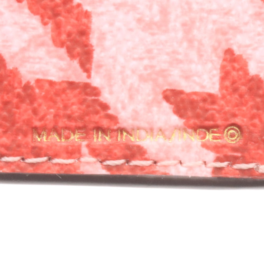 ■ コーチ ラゲッジタグ CK067 ネームタグ チャーム 千鳥柄 千鳥格子 レディース ピンクベージュ系 タグ付き 未使用