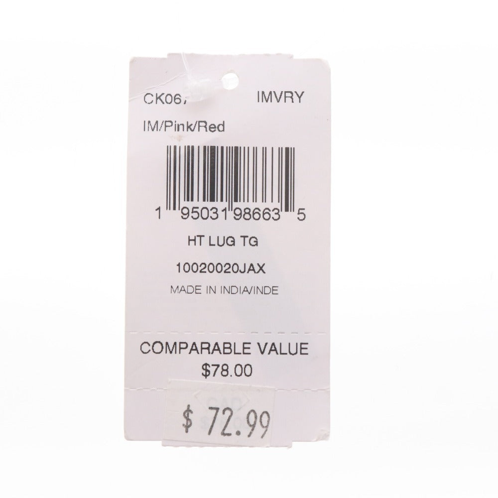 ■ コーチ ラゲッジタグ CK067 ネームタグ チャーム 千鳥柄 千鳥格子 レディース ピンクベージュ系 タグ付き 未使用