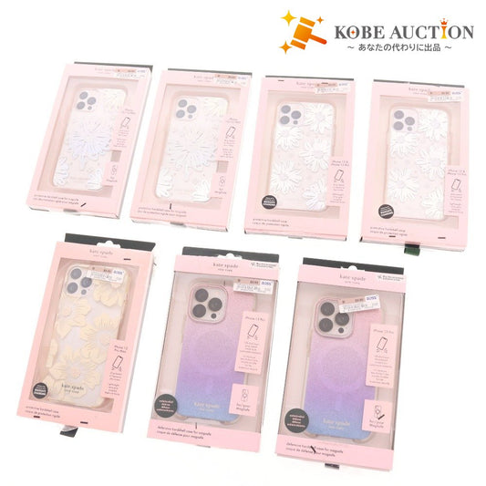 ■ ケイトスペード iPhoneケース 7点セット まとめ売り 12＆12Pro 12ProMax 13Pro スマホケース 花柄 レディース 箱付き