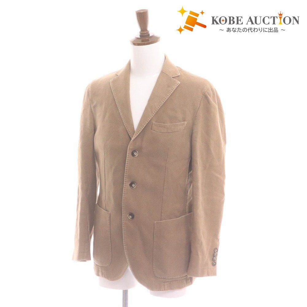 ■ ルビアム テーラードジャケット ブレザー 長袖 メンズ 48 （L相当）ブラウン