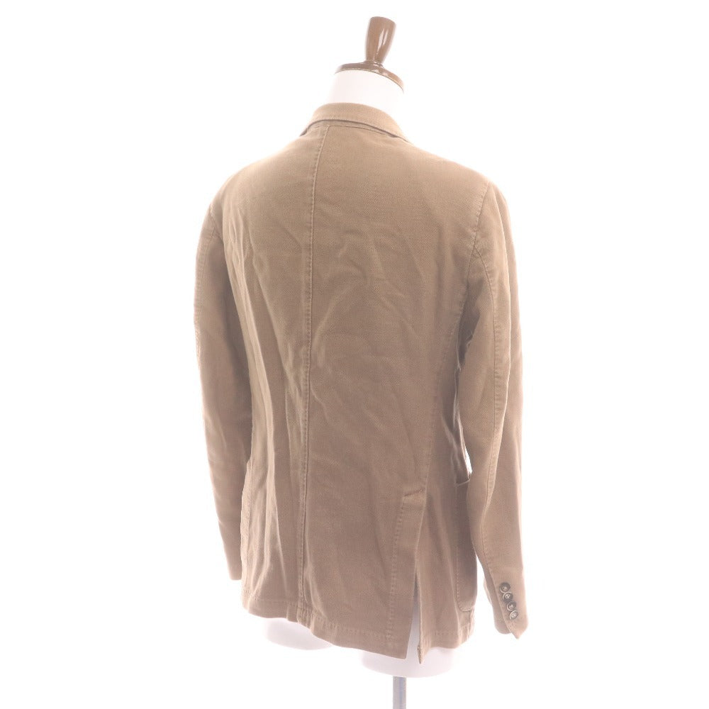 ■ ルビアム テーラードジャケット ブレザー 長袖 メンズ 48 （L相当）ブラウン