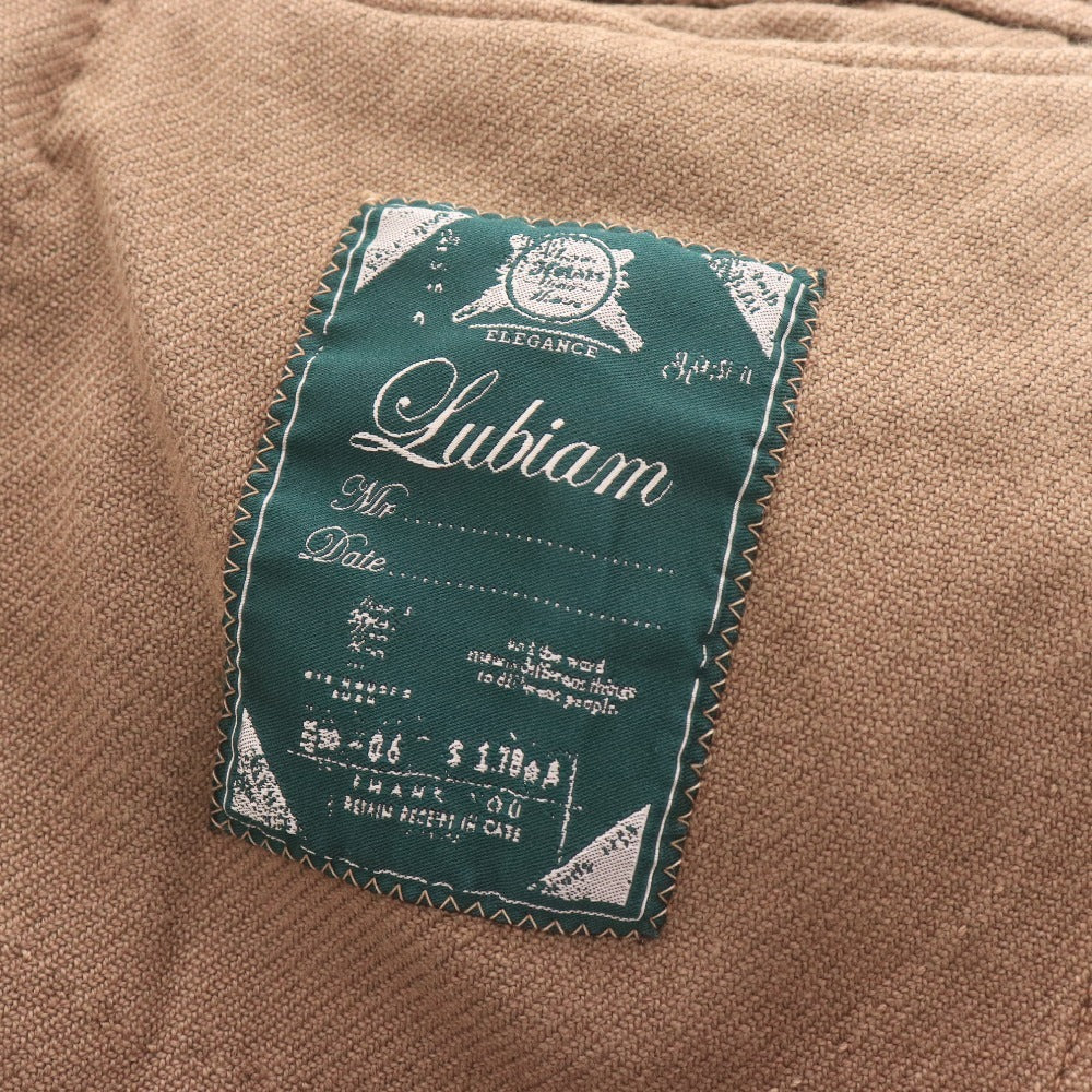 ■ ルビアム テーラードジャケット ブレザー 長袖 メンズ 48 （L相当）ブラウン