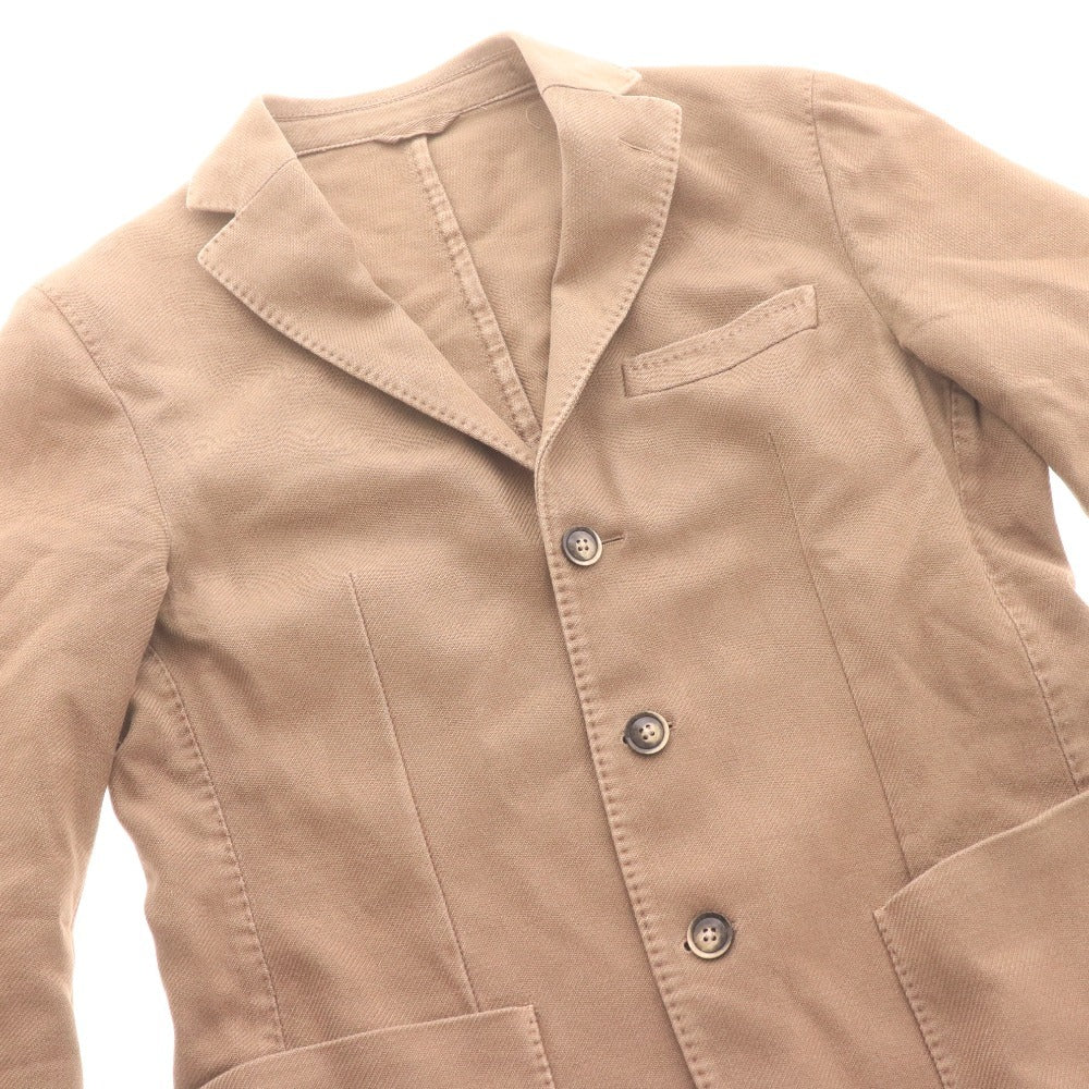 ■ ルビアム テーラードジャケット ブレザー 長袖 メンズ 48 （L相当）ブラウン