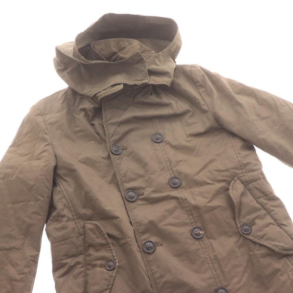 ■ メッサジェリエ マウンテンジャケット コート アウター ダブルボタン メンズ 46（M相当）カーキ