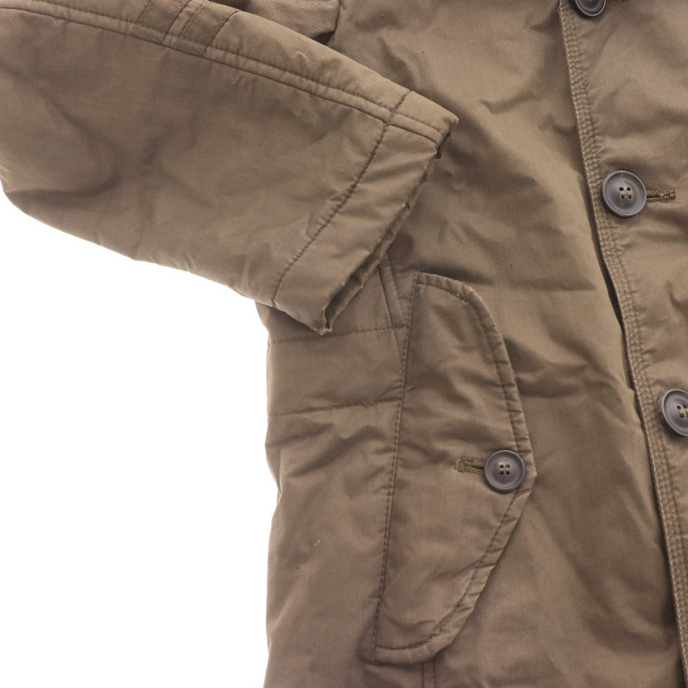 ■ メッサジェリエ マウンテンジャケット コート アウター ダブルボタン メンズ 46（M相当）カーキ