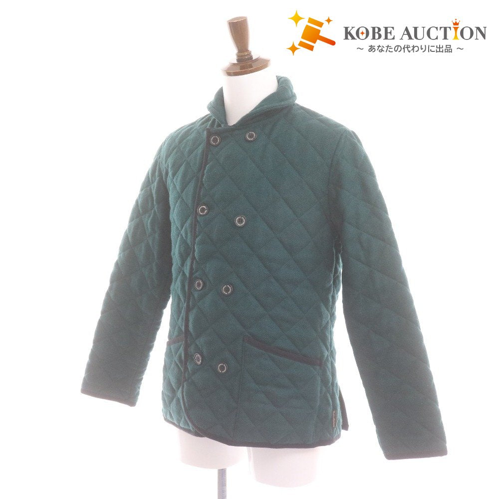 ■ トラディショナル ウェザーウェア ジャケット コート アウター キルティング メンズ 38 （M相当）グリーン