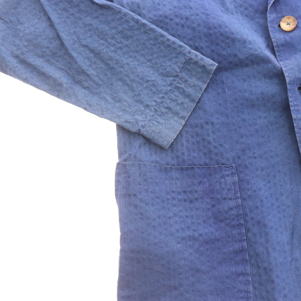 ■ Lardini tailored jacket, long sleeves, 100% cotton, men's, size XS, navy