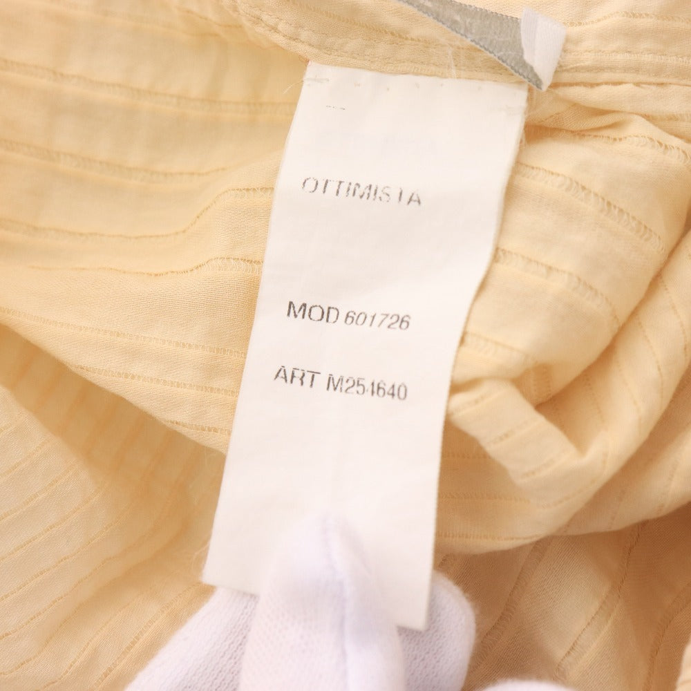 ■ ジルサンダー シャツ 長袖 トップス ノーカラー メンズ イエロー