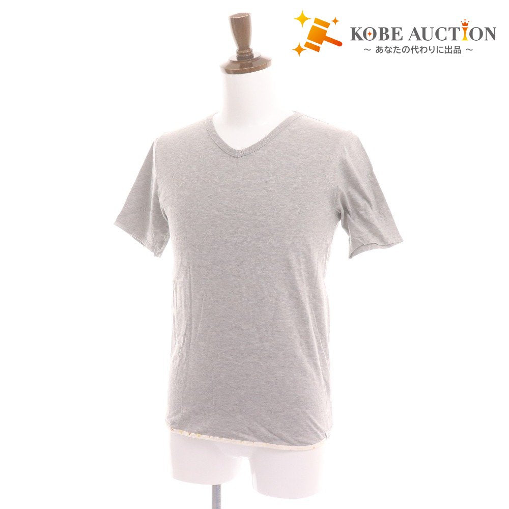 ■ ビズビム Tシャツ カットソー 半袖 トップス シンプル Vネック メンズ 1 （S相当）グレー