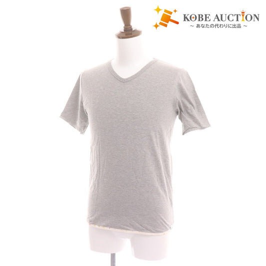 ■ ビズビム Tシャツ カットソー 半袖 トップス シンプル Vネック メンズ 1 （S相当）グレー
