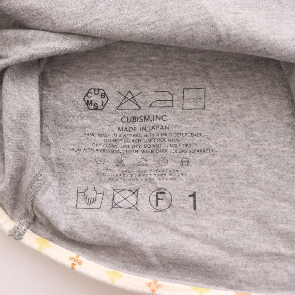 ■ ビズビム Tシャツ カットソー 半袖 トップス シンプル Vネック メンズ 1 （S相当）グレー