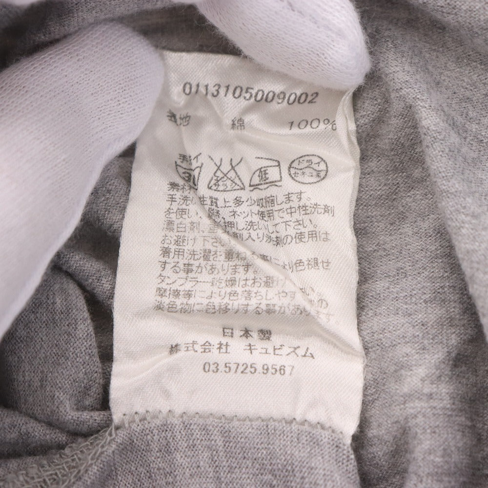 ■ ビズビム Tシャツ カットソー 半袖 トップス シンプル Vネック メンズ 1 （S相当）グレー