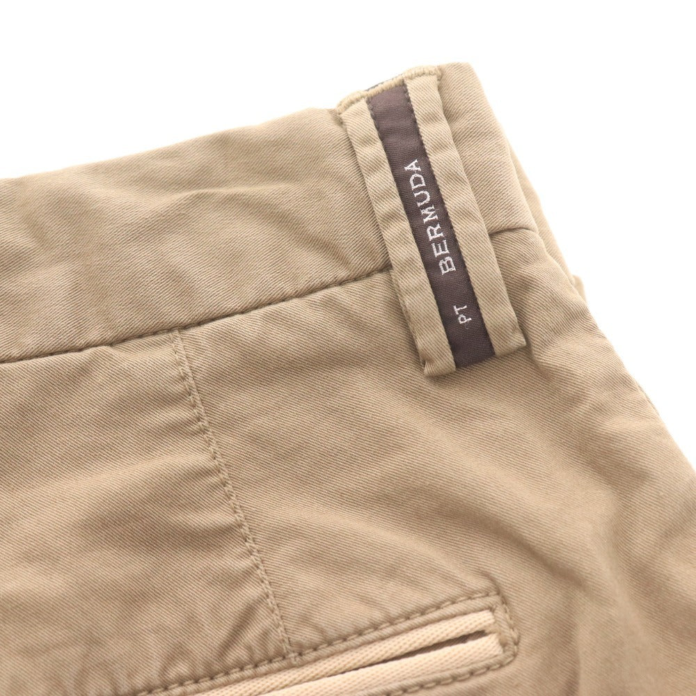 ■ PT01 ピーティーゼロウーノ バミューダパンツ ハーフパンツ ボトムス ロールアップ メンズ 46 （M相当）カーキ