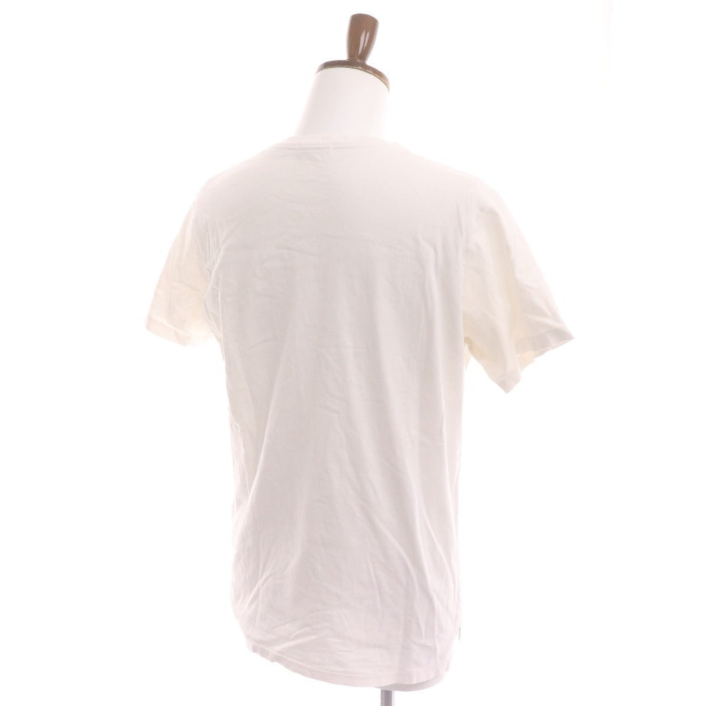 ■ エンジニアドガーメンツ Tシャツ カットソー 半袖 トップス 胸ポケット メンズ M ホワイトグレー