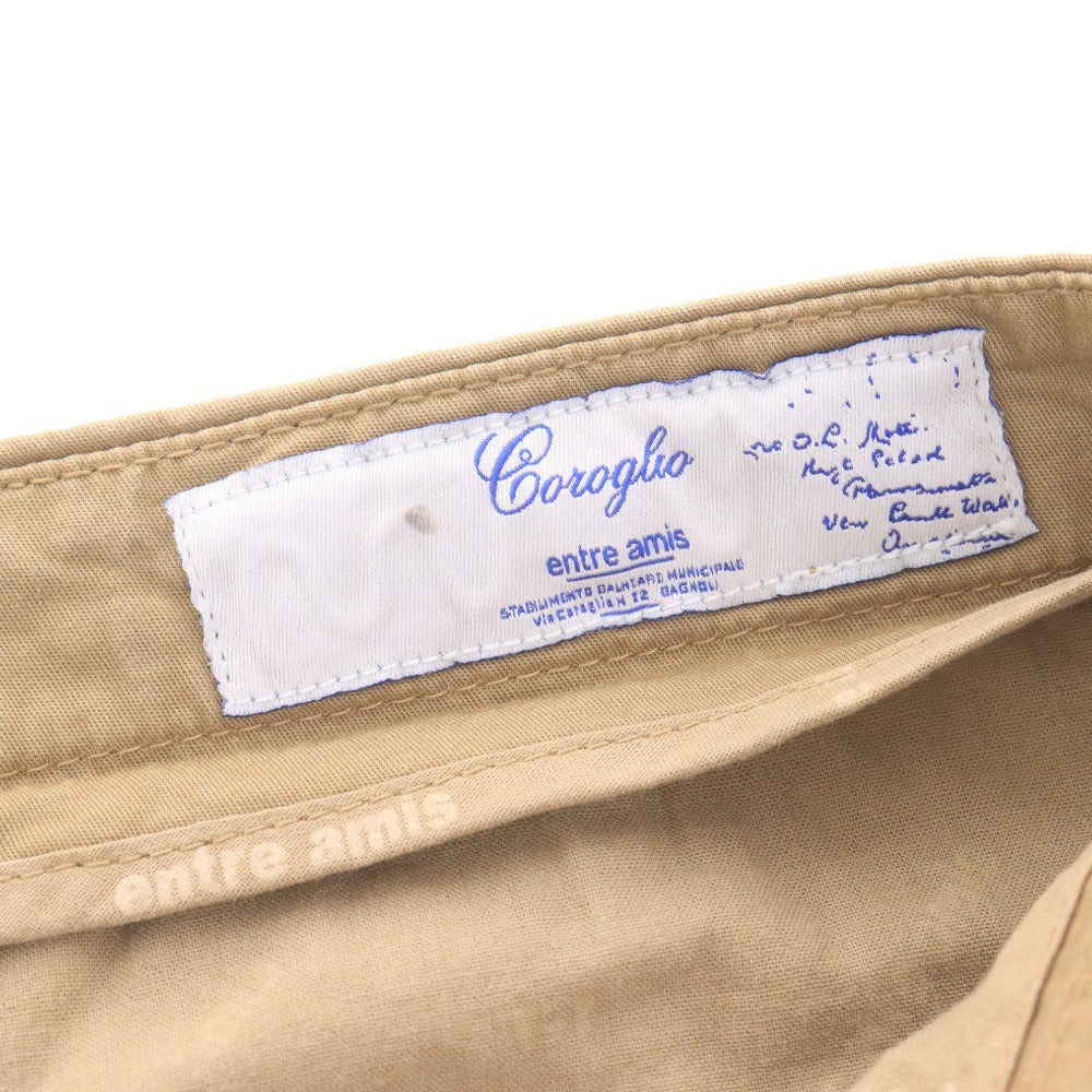 ■ コロリオ アントレアミ ハーフパンツ ショートパンツ ボトムス メンズ 30 （M相当） カーキ