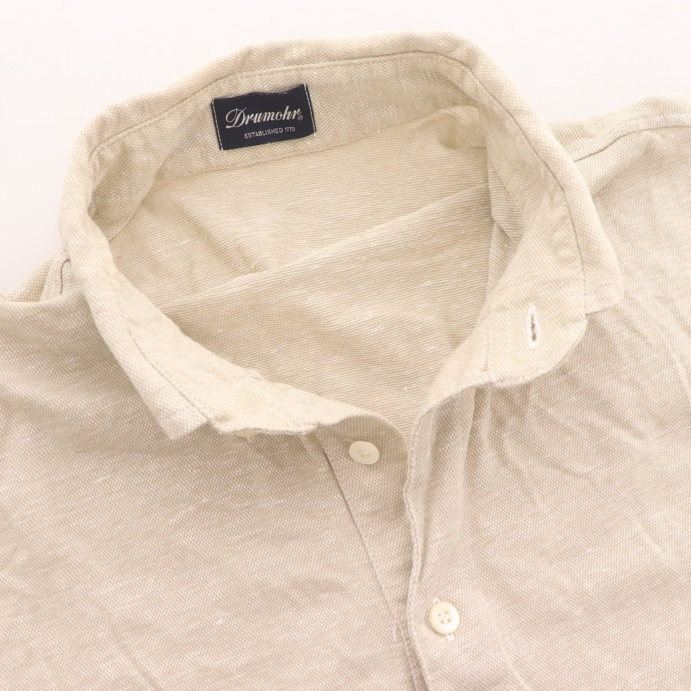 ■ ドルモア ポロシャツ 半袖 トップス メンズ S ベージュ