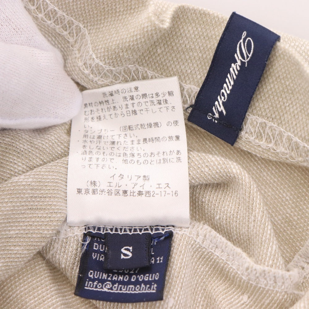 ■ ドルモア ポロシャツ 半袖 トップス メンズ S ベージュ