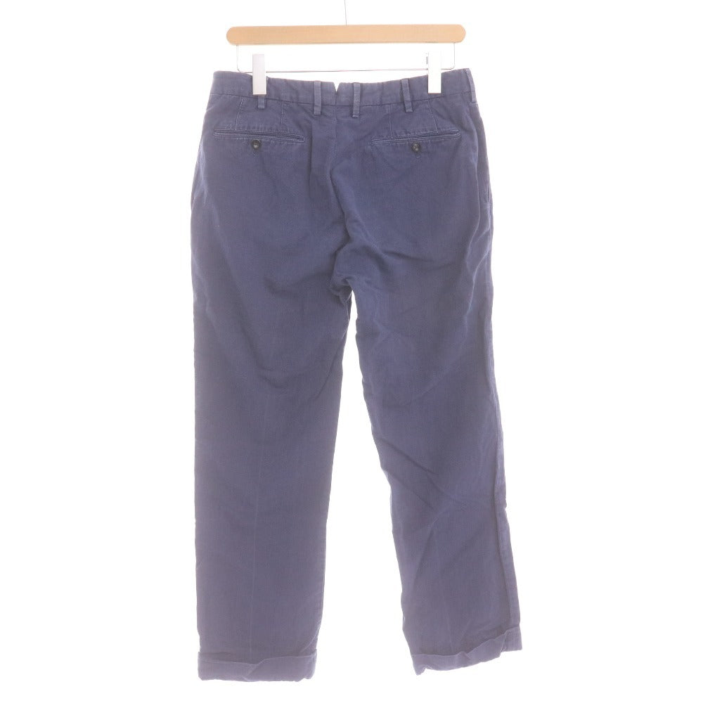 ■ ジーティーアー ビームス G.T.A BEAMS パンツ ボトムス 裾ダブル メンズ 48 （L相当）ネイビー