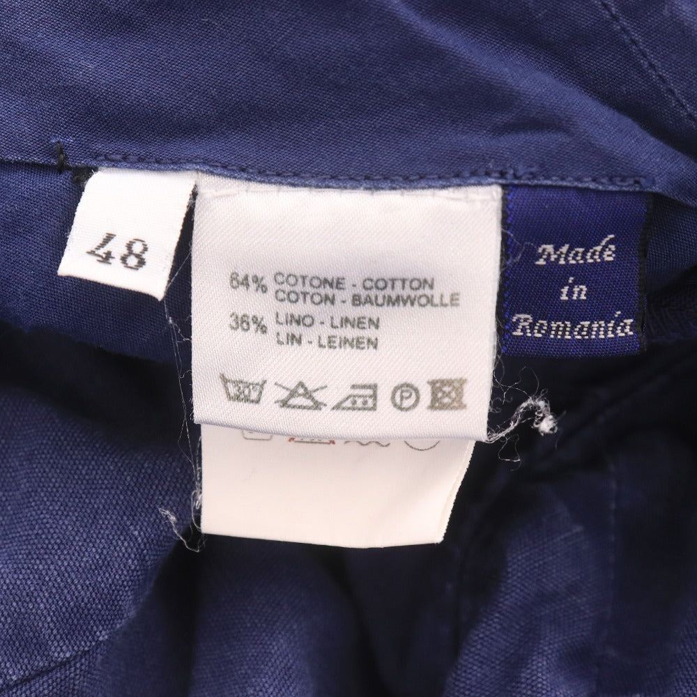 ■ ジーティーアー ビームス G.T.A BEAMS パンツ ボトムス 裾ダブル メンズ 48 （L相当）ネイビー