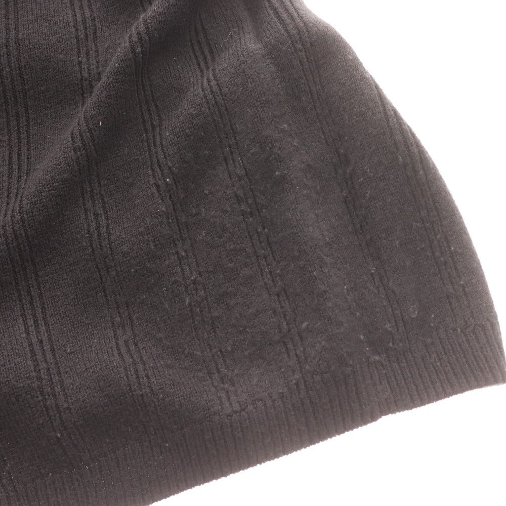 ■ プリングル セーター トップス ジップアップ シンプル ピンバッジ メンズ M ブラック