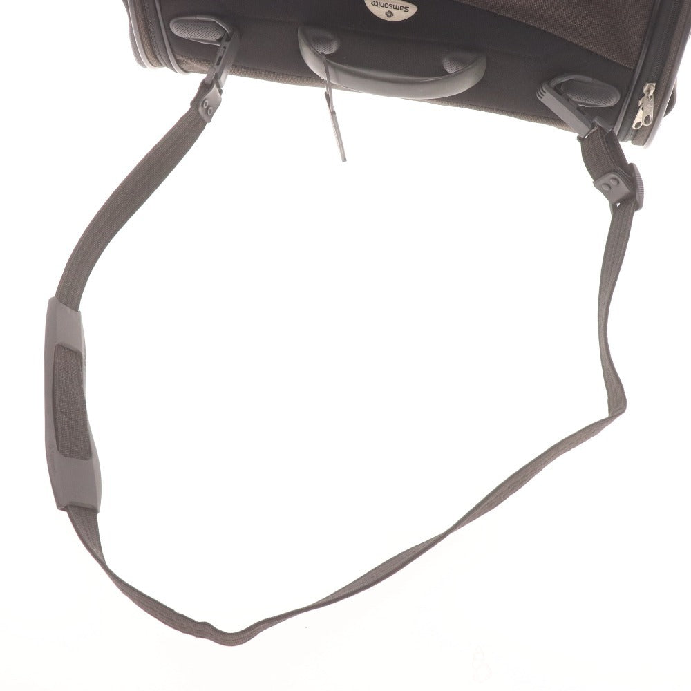 ■ サムソナイト ボストンバッグ 鞄 メンズ ブラック TSAロック付きスーツケースベルト TSAロックダイヤル式南京錠 付き 未使用含む