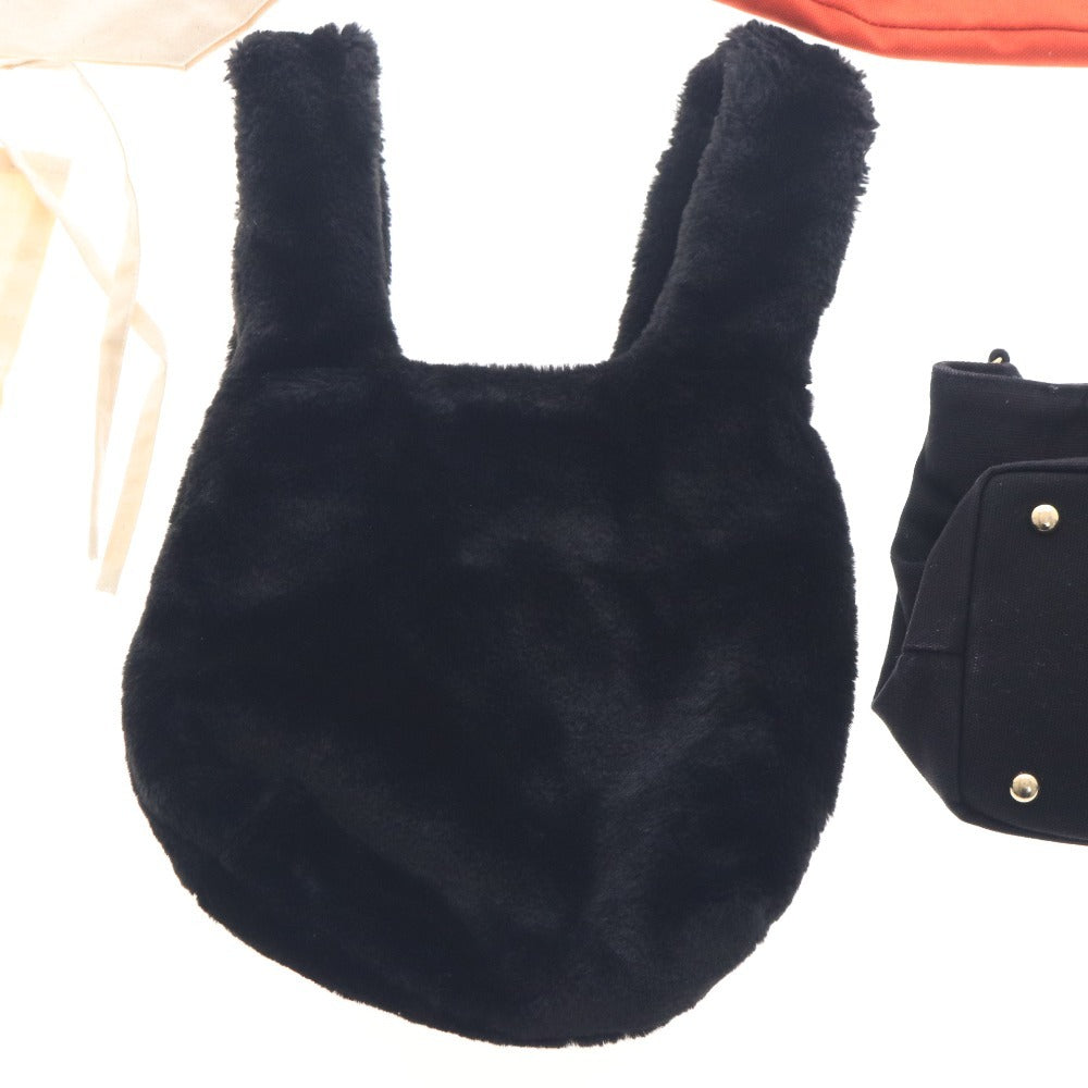 ■ レイビームス チャムス ECODECO チャンピオン 等 鞄 5点セット まとめ売り ハンドバッグ トートバッグ キャンバス レディース ブラック