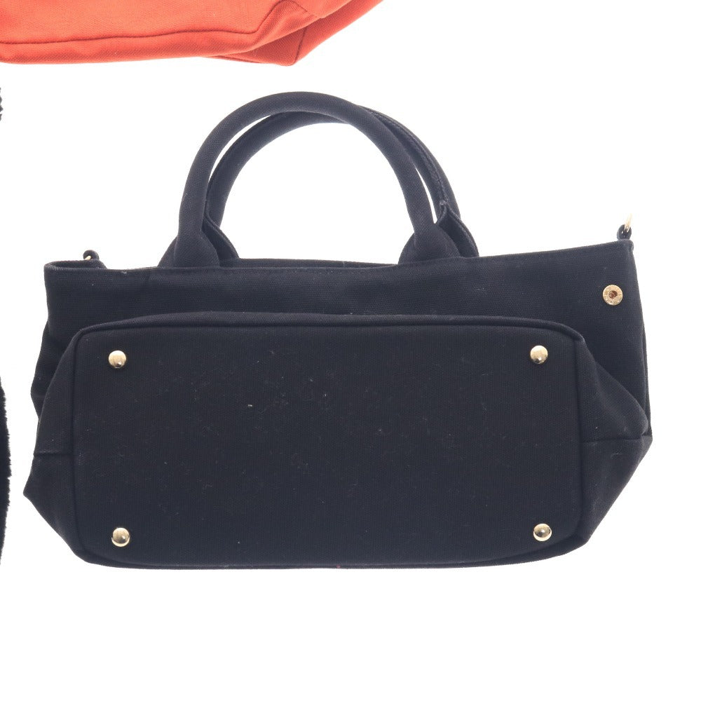 ■ レイビームス チャムス ECODECO チャンピオン 等 鞄 5点セット まとめ売り ハンドバッグ トートバッグ キャンバス レディース ブラック