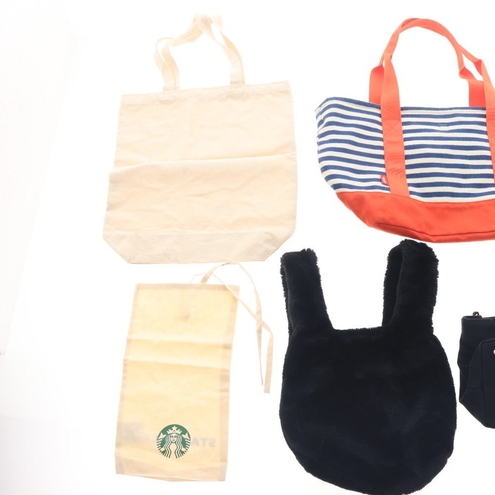 ■ レイビームス チャムス ECODECO チャンピオン 等 鞄 5点セット まとめ売り ハンドバッグ トートバッグ キャンバス レディース ブラック