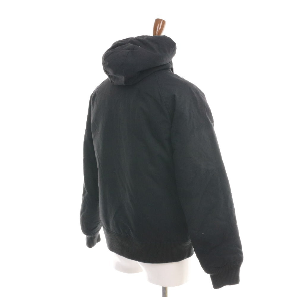 ■ アディダス ダウン ジャケット アウター ワッペン メンズ L ブラック