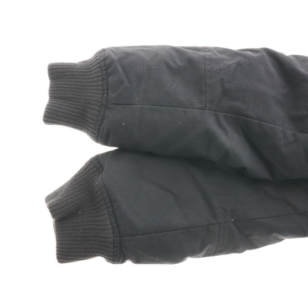 ■ アディダス ダウン ジャケット アウター ワッペン メンズ L ブラック