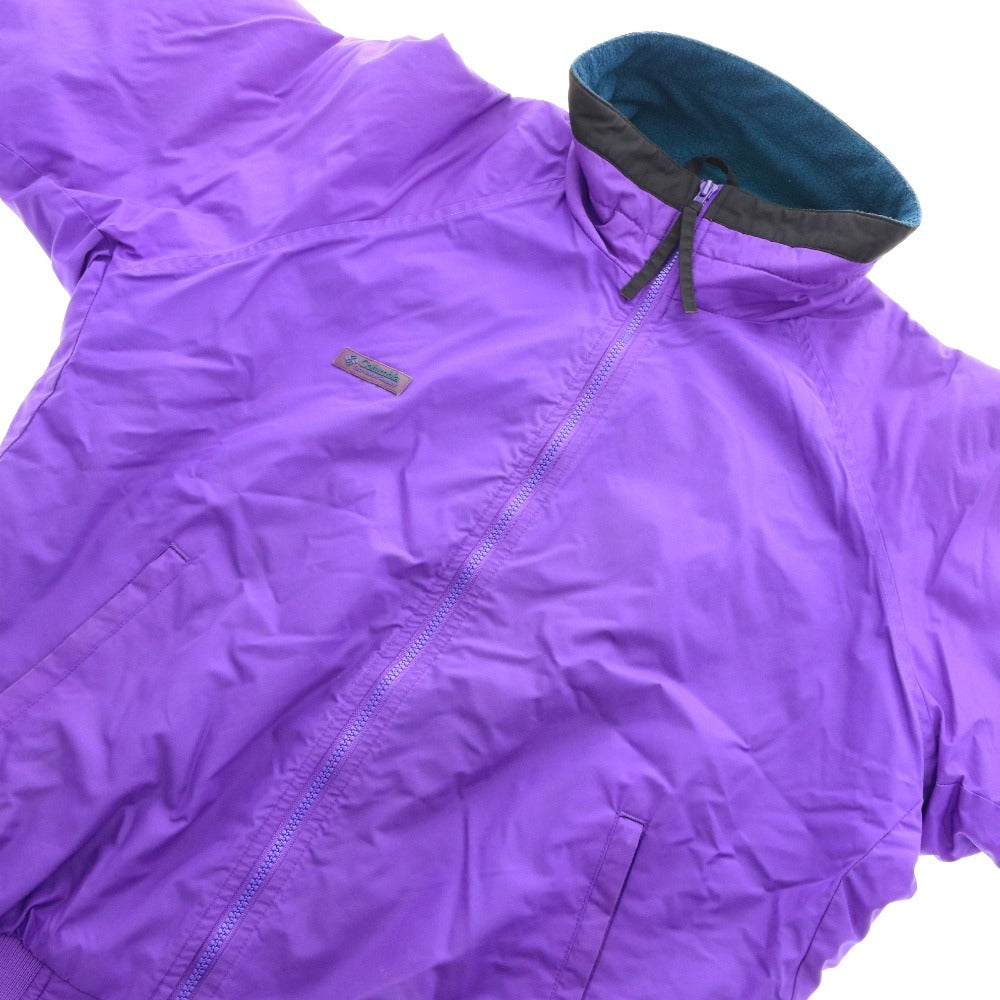 ■ コロンビア ジャケット アウター 裏フリース ジップアップ メンズ パープル