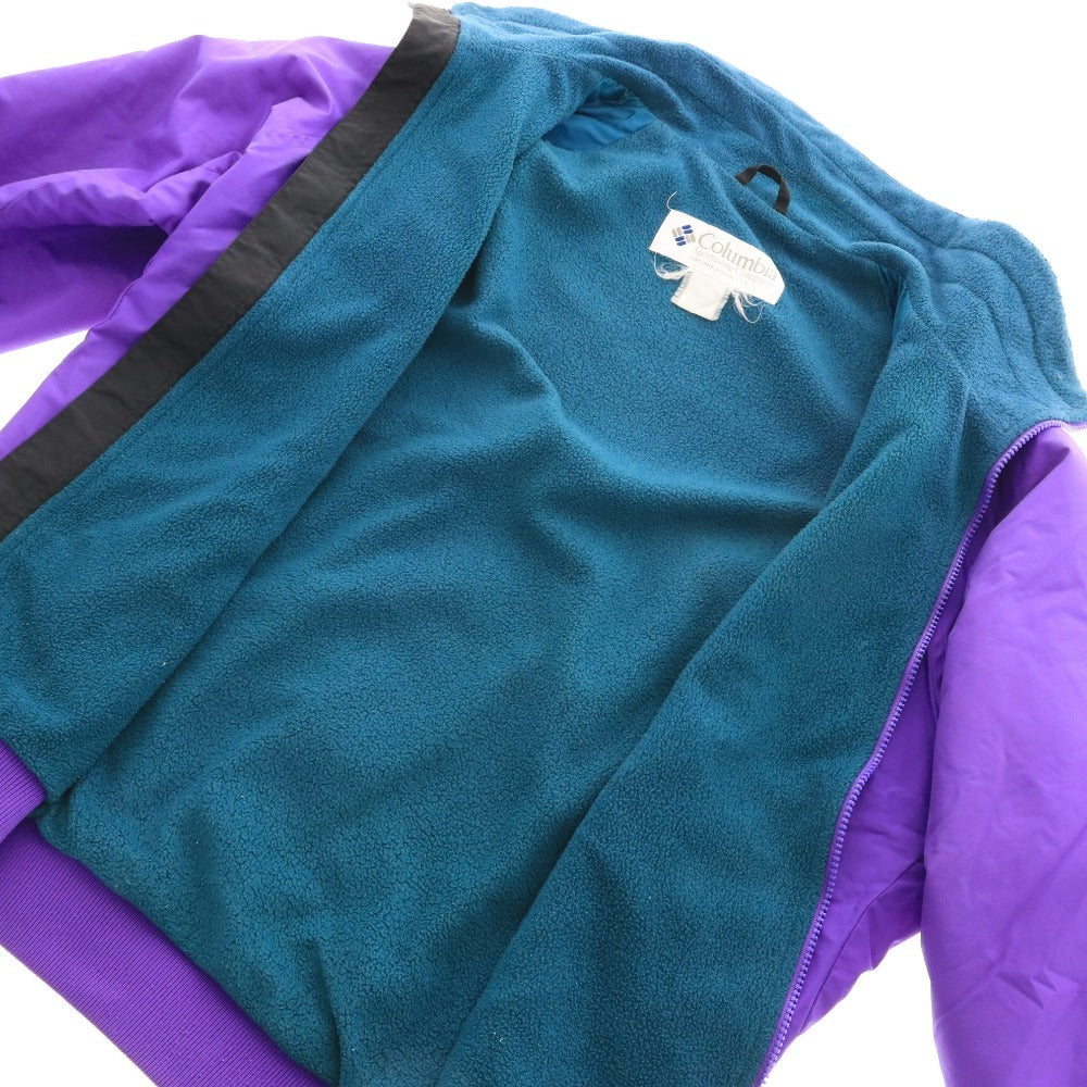 ■ コロンビア ジャケット アウター 裏フリース ジップアップ メンズ パープル