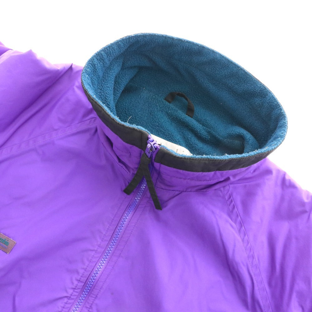 ■ コロンビア ジャケット アウター 裏フリース ジップアップ メンズ パープル