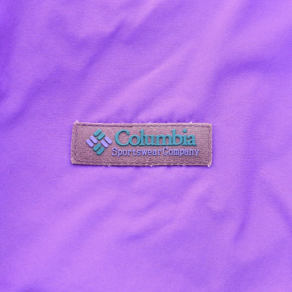 ■ コロンビア ジャケット アウター 裏フリース ジップアップ メンズ パープル